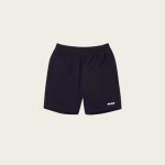 palace shorts Black front view