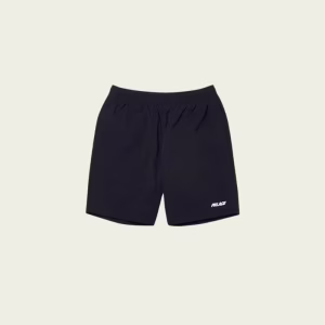 palace shorts Black front view